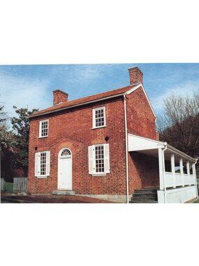 Andrew Johnson National Historic Site 1830s House Postcard Historic Souvenir
